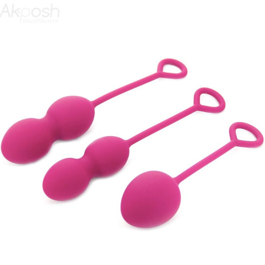 ARMONY - HALTÈRE VAGINAL ANABIOSE 3 NIVEAUX BOURGOGNE