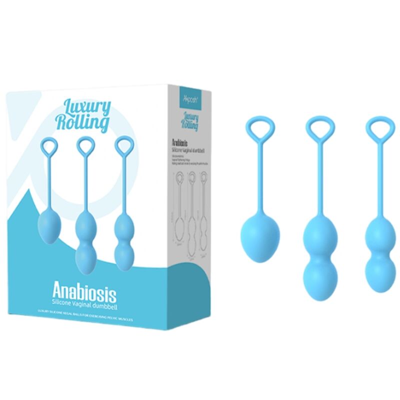 ARMONY - ANABIOSIS VAGINAL DUMBBELL 3 LEVELS BLUE - 7
