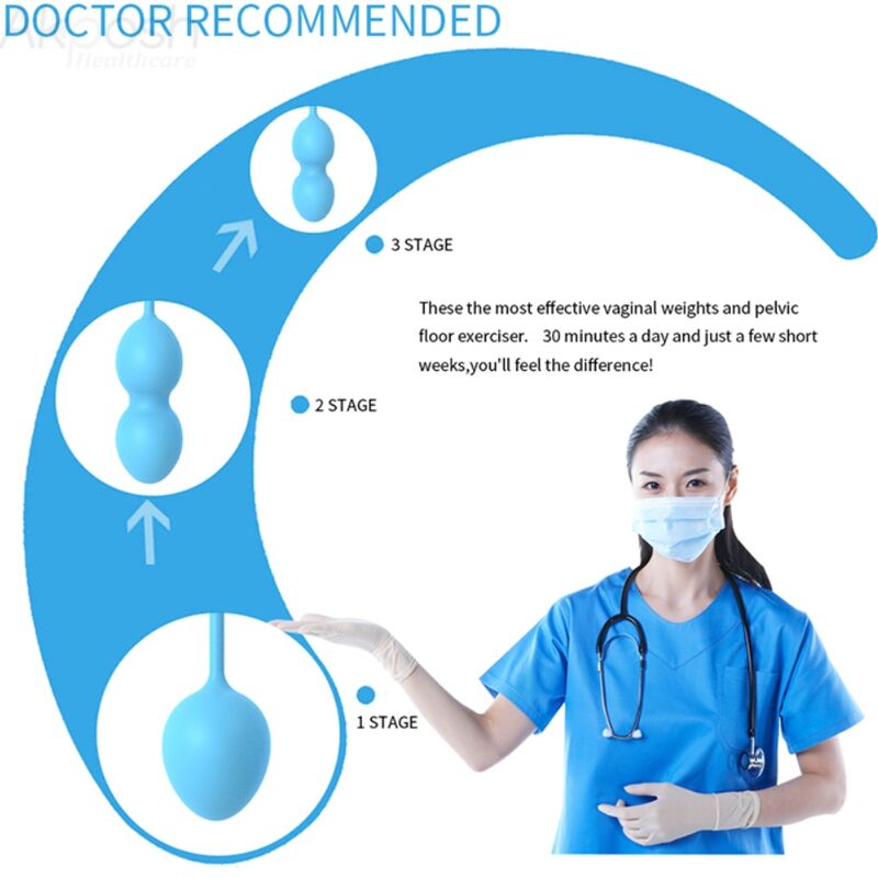 ARMONY - ANABIOSIS VAGINAL DUMBBELL 3 LEVELS BLUE - 6