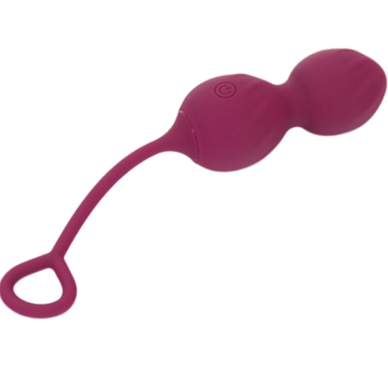 ARMONY - BLOSSOMS VAGINAL DUMBBELL VIBRATION REMOTE CONTROL 10 VIBRATIONS DARK RED - 4