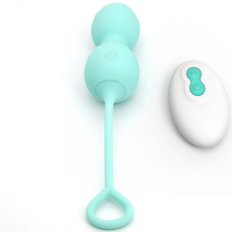 ARMONY - BLOSSOMS VAGINAL DUMBBELL VIBRATION REMOTE CONTROL 10 VIBRATIONS GREEN - 3