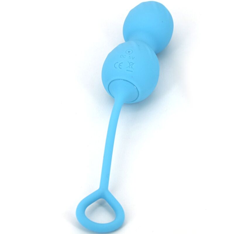 ARMONY - BLOSSOMS VAGINAL DUMBBELL VIBRATION REMOTE CONTROL 10 VIBRATIONS BLUE - 6