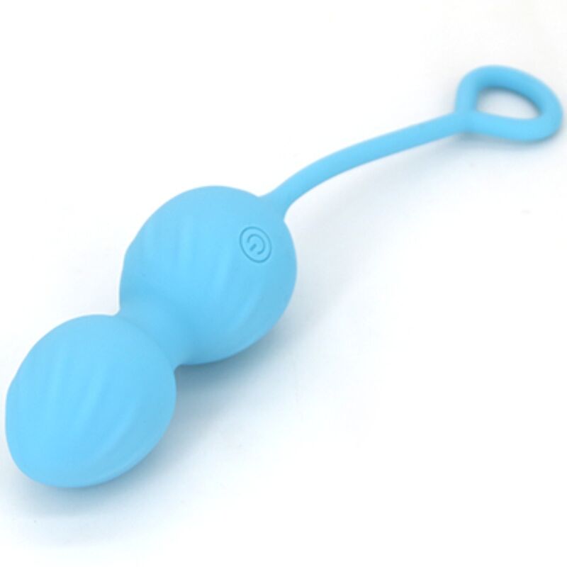 ARMONY - BLOSSOMS VAGINAL DUMBBELL VIBRATING REMOTE CONTROL 10 VIBRATIONS BLUE