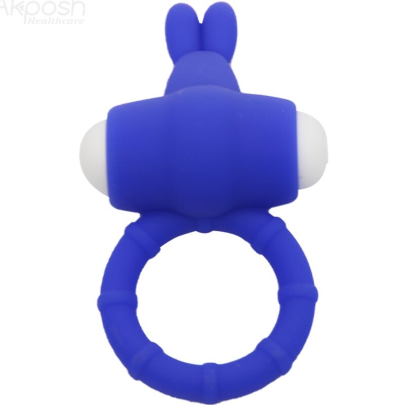 ARMONY - MS BUNNY VIBRATOR RING SILICONE BLUE - 3