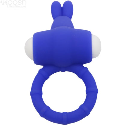 ARMONY - MS BUNNY VIBRATOR RING SILICONE BLUE - 3