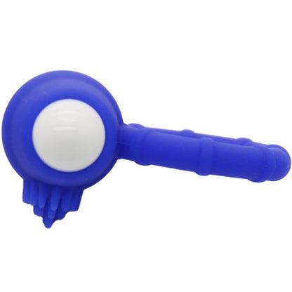 HARMONY - POWER O VIBRATING RING IN BLUE SILICONE