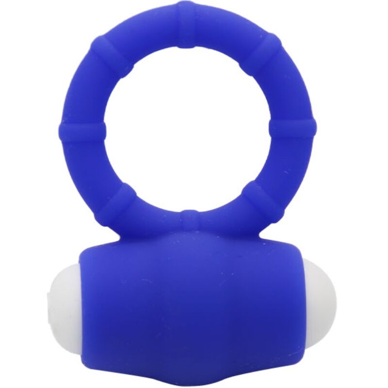 HARMONY - POWER O VIBRATING RING IN BLUE SILICONE