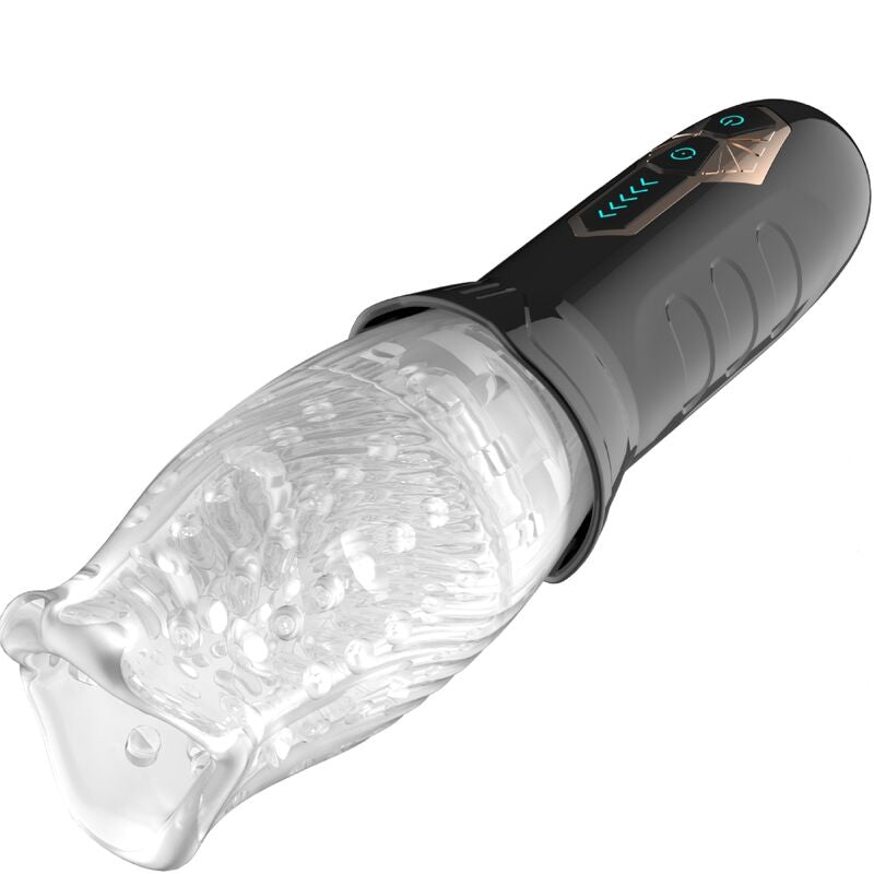 ARMONY - BELUCCI ORAL MASTURBATOR VIBRATOR WHITE - 5