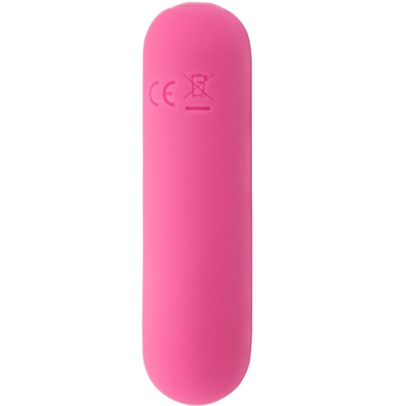 ARMONY - SPLASH HAHA VIBRATOR BULLET SILICONE 10 VIBRATIONS 75 X 19 CM PINK - 3