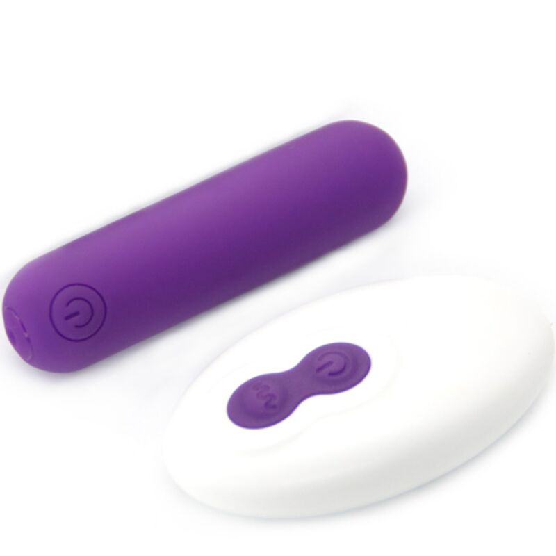 ARMONY - SPLASH JOLINE SILICONE BULLET VIBRATOR REMOTE CONTROL 10 VIBRATIONS 6.5 X 1.5 CM PURPLE