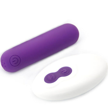 ARMONY - SPLASH JOLINE VIBRATOR BULLET SILICONE REMOTE CONTROL 10 VIBRATIONS 6.5 X 1.5 CM PURPLE - 3