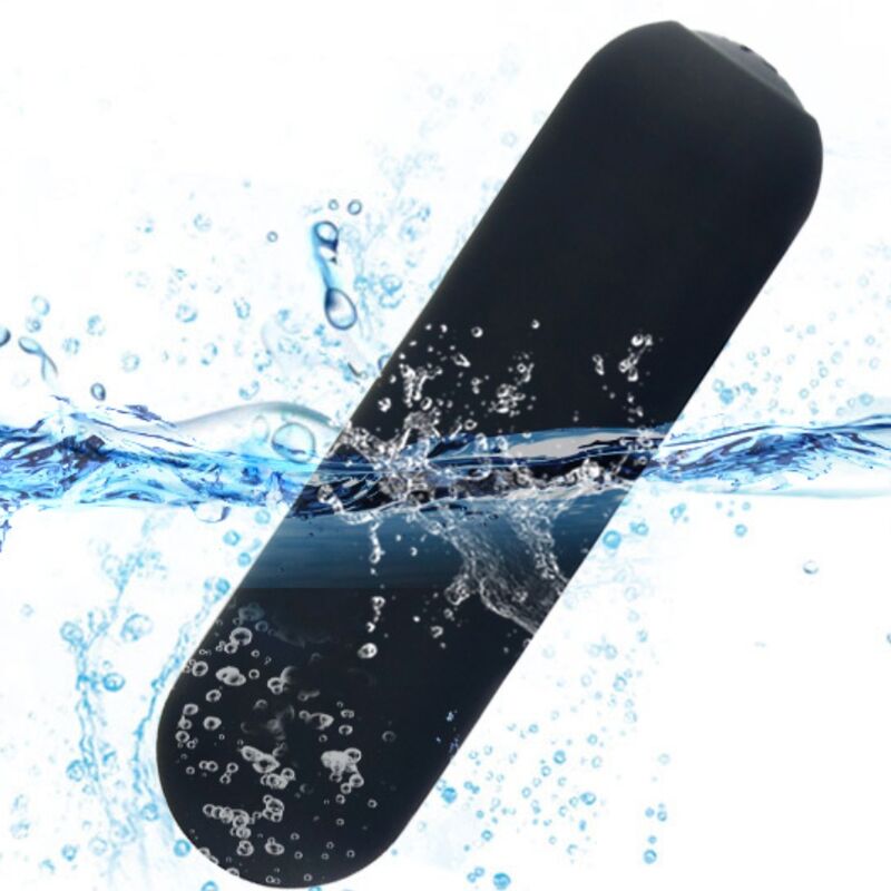 ARMONY - SPLASH JOIE SILICONE BULLET VIBRATOR REMOTE CONTROL 10 VIBRATIONS 75 X 19 CM BLACK