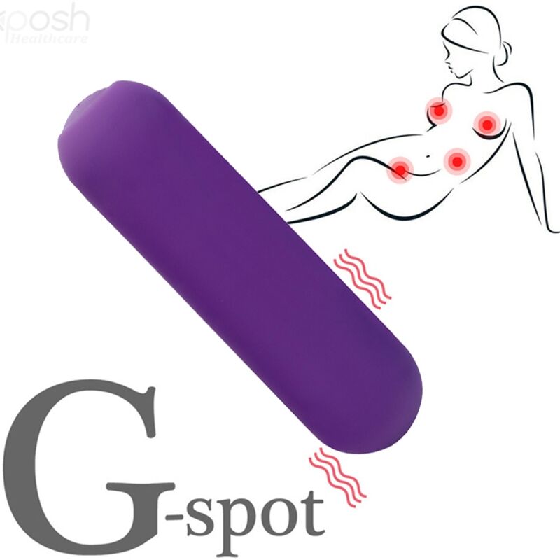 ARMONY - SPLASH JOIE REMOTE CONTROL SILICONE BULLET VIBRATOR 10 VIBRATIONS 75 X 19 CM PURPLE