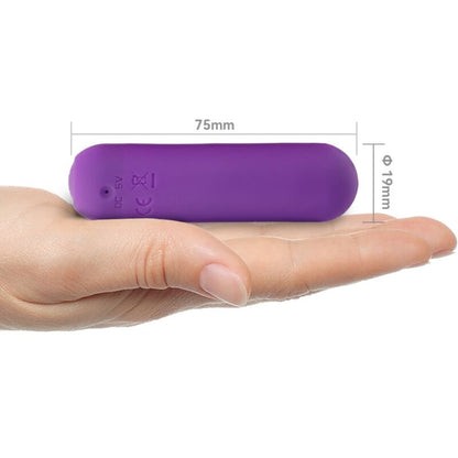 ARMONY - SPLASH JOIE REMOTE CONTROL SILICONE BULLET VIBRATOR 10 VIBRATIONS 75 X 19 CM PURPLE