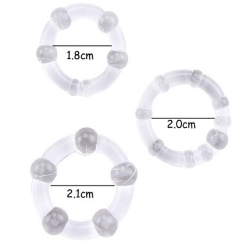 ARMONY - TITAN LOVE RING WITH FLESH BEADS