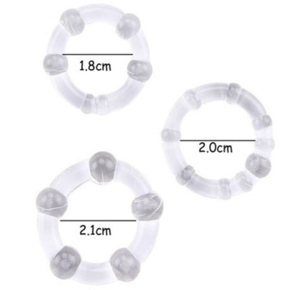 ARMONY - TITAN LOVE RING WITH FLESH BEADS