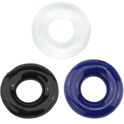 HARMONY - TITAN LOVE DONUT RING MULTIPLE COLORS