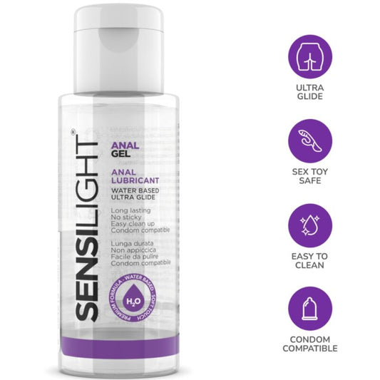 INTIMATELINE - SENSILIGHT ANAL SLIDING GEL 30 ML - 1