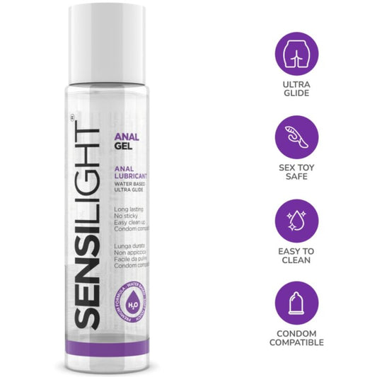 INTIMATELINE - SENSILIGHT ANAL SLIDING GEL 60 ML - 1