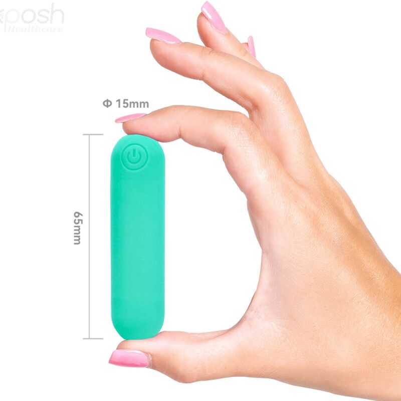 ARMONY - SPLASH JOLINE VIBRATOR BULLET SILICONE REMOTE CONTROL 10 VIBRATIONS 65 X 15 CM GREEN - 5