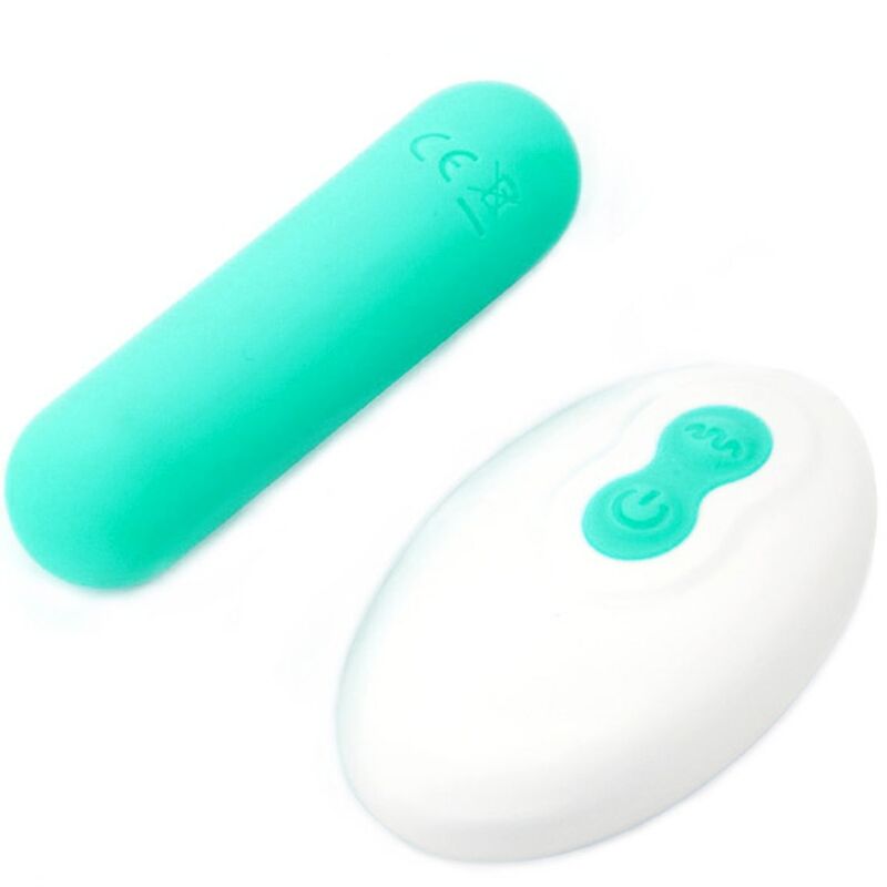 ARMONY - SPLASH JOLINE VIBRATOR BULLET SILICONE REMOTE CONTROL 10 VIBRATIONS 65 X 15 CM GREEN - 4