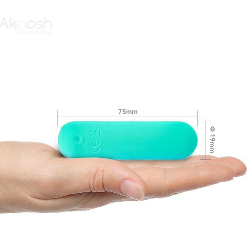 ARMONY - SPLASH JOIE VIBRATOR BULLET SILICONE REMOTE CONTROL 10 VIBRATIONS 75 X 19 CM GREEN - 3