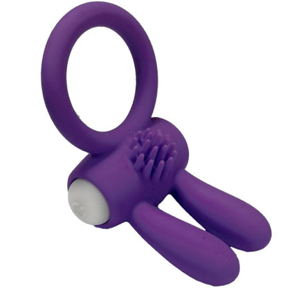 ARMONY - MR BUNNY PURPLE SILICONE VIBRATING RING