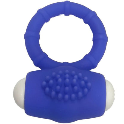 HARMONY - POWER O VIBRATING RING IN BLUE SILICONE