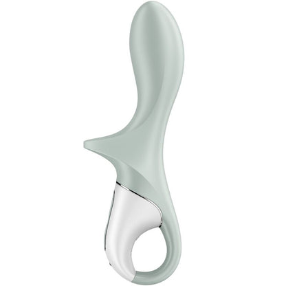 SATISFYER - AIR PUMP BOOTY 3 INFLATABLE ANAL VIBRATOR GREY GREEN