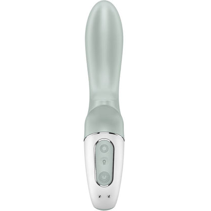 SATISFYER - AIR PUMP BOOTY 3 INFLATABLE ANAL VIBRATOR GREYGREEN - 1