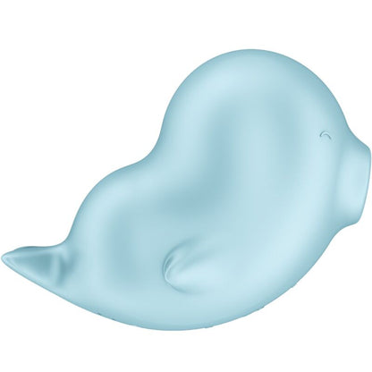 SATISFYER - SASSY SEAL STIMULATOR & VIBRATOR BLUE - 4