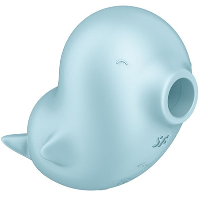SATISFYER - STIMULATEUR ET VIBRATEUR SASSY SEAL BLEU