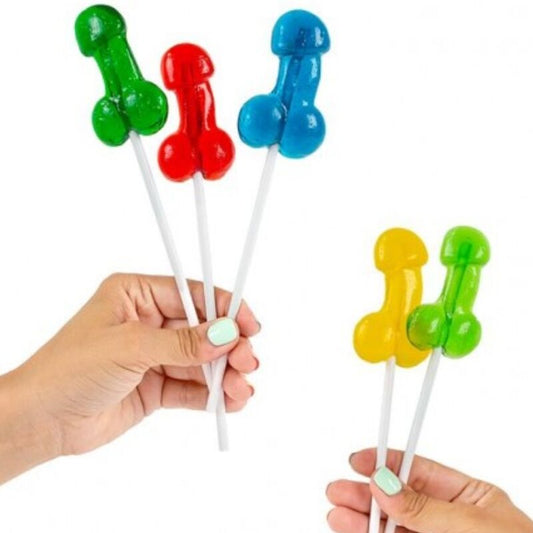 SECRETPLAY - DISPLAY ASSORTMENT PENIS LOLLIPOPS WITH ALCOHOL 40 UNITS - 1