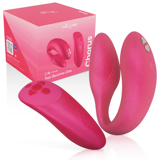WE-VIBE - CHORUS VIBRATOR FOR COUPLES WITH SQUEEZE CONTROL PINK - 1