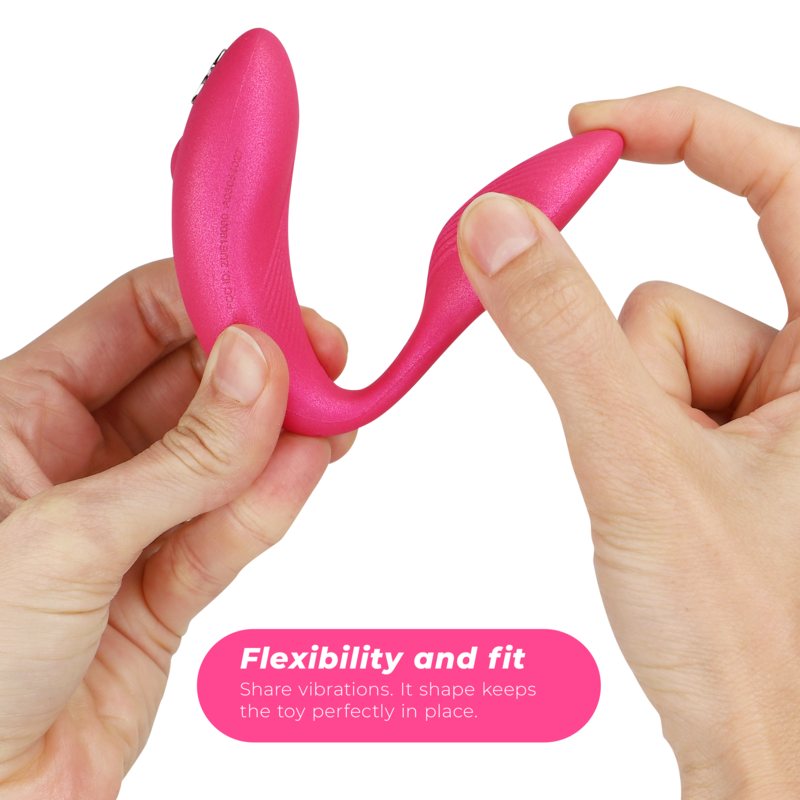 WE-VIBE - CHORUS VIBRATOR FOR COUPLES WITH SQUEEZE CONTROL PINK - 3