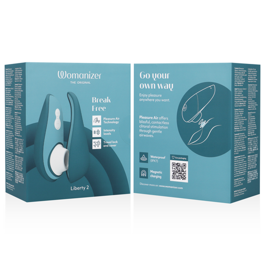 WOMANIZER - LIBERTY 2 CLITORAL STIMULATOR AND ASPIRATOR PURPLE