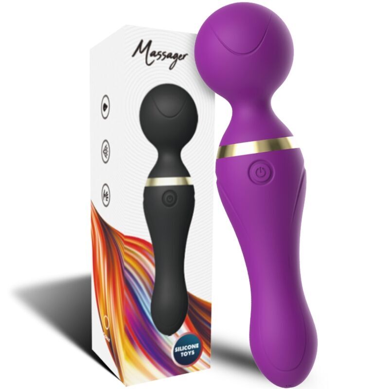 ARMONY - FREEZA MASSAGER & VIBRATOR SUPER FLEXIBLE HEAD PURPLE - 4