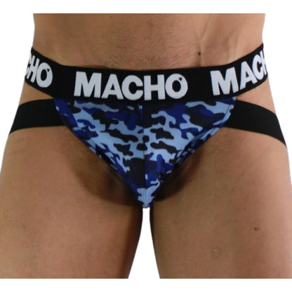 MACHO - MX28MA JOCK MILITARY BLUE XL - M / BLUE - 30