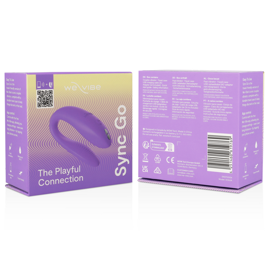 WE-VIBE - SYNC GO DUAL STIMULATOR VIOLET - 1