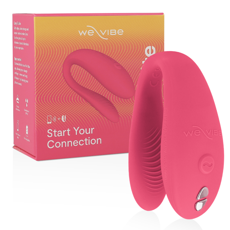 WE-VIBE - SYNC LITE CLITORIS STIMULATOR TURQUOISE - PINK - 6