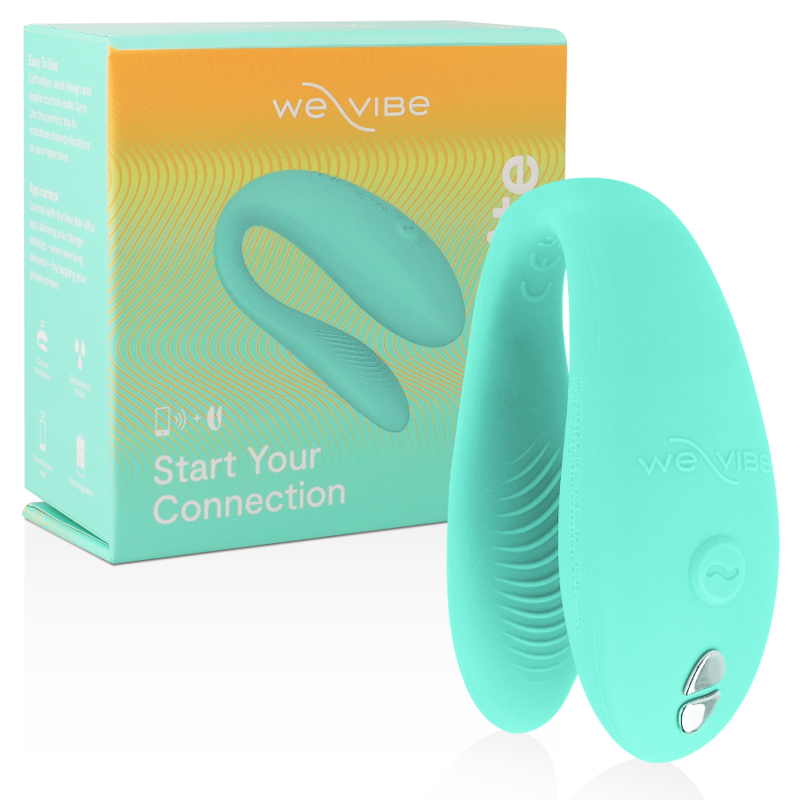 WE-VIBE - SYNC LITE CLITORIS STIMULATOR TURQUOISE - TURQUOISE - 12