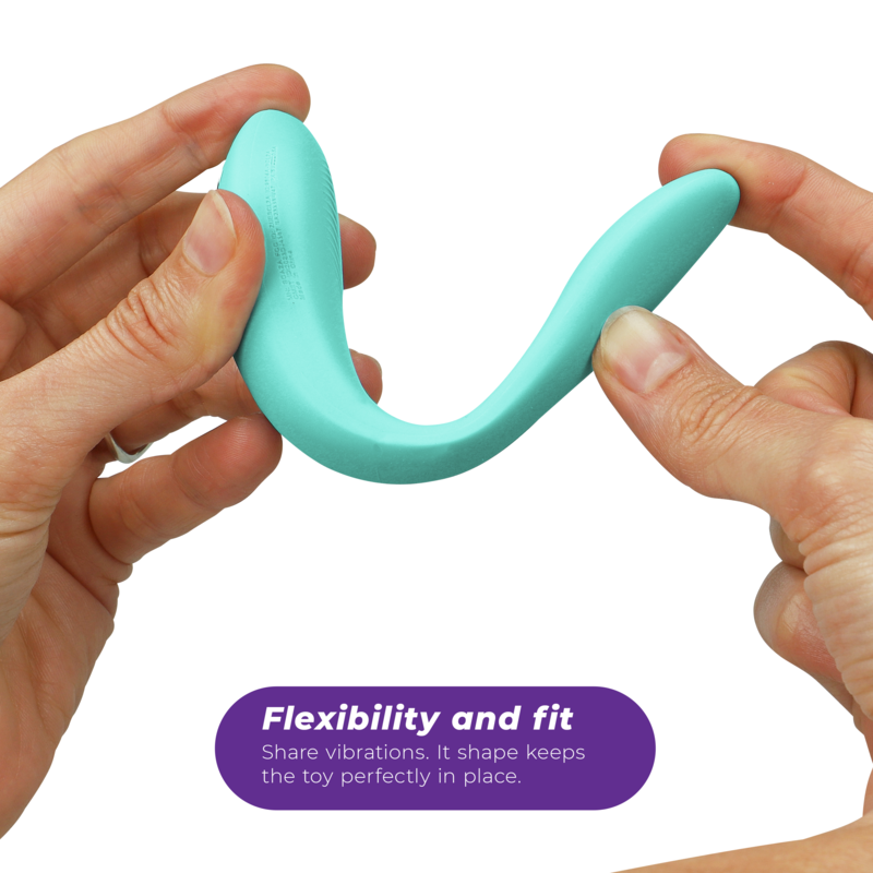 WE-VIBE - SYNC LITE CLITORIS STIMULATOR TURQUOISE - PINK - 10