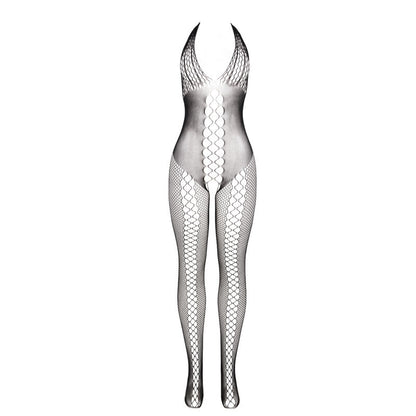 SUBBLIME - 951832 BODYSTOCKING WITH OPEN BACK AND CROSS DETAILS BLACK ONE SIZE - 6