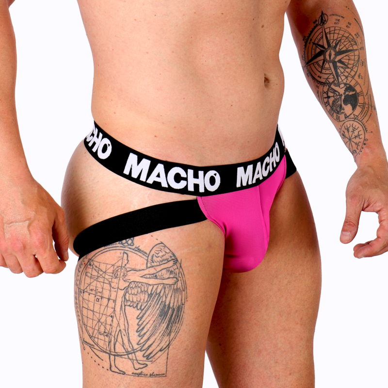 MACHO - MX28FR JOCK PINK NEON XL - M / PINK NEON - 37