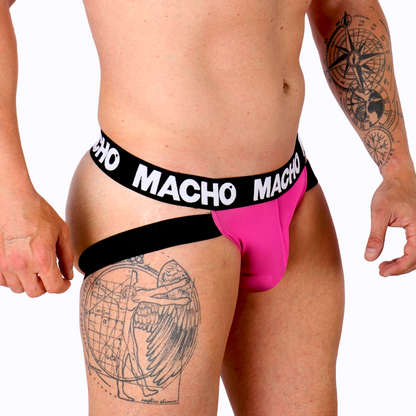 MACHO - MX28FR JOCK PINK NEON XL - M / PINK NEON - 37
