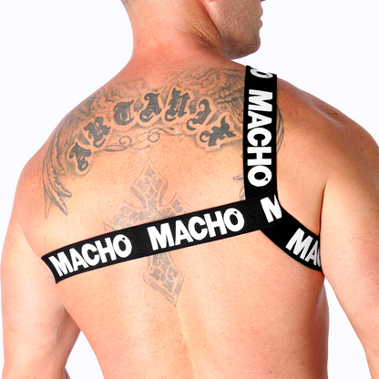 MACHO - ROMAN HARNESS PRIDE L/XL - L/XL / RED - 30