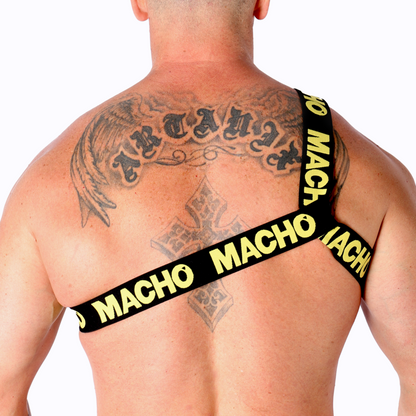 MACHO - ROMAN HARNESS PRIDE L/XL - L/XL / YELLOW - 24