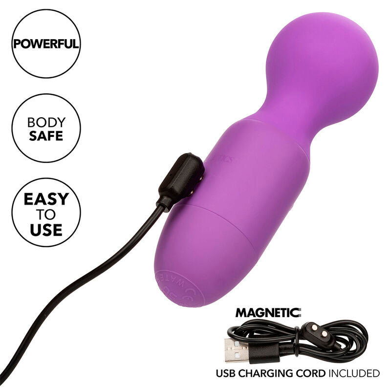 CALEXOTICS - FIRST TIME RECHARGEABLE MASSAGER 10 VIBRATIONS PURPLE - 6