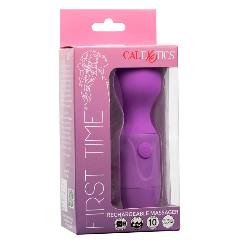CALEXOTICS - FIRST TIME RECHARGEABLE MASSAGER 10 VIBRATIONS PURPLE - 3