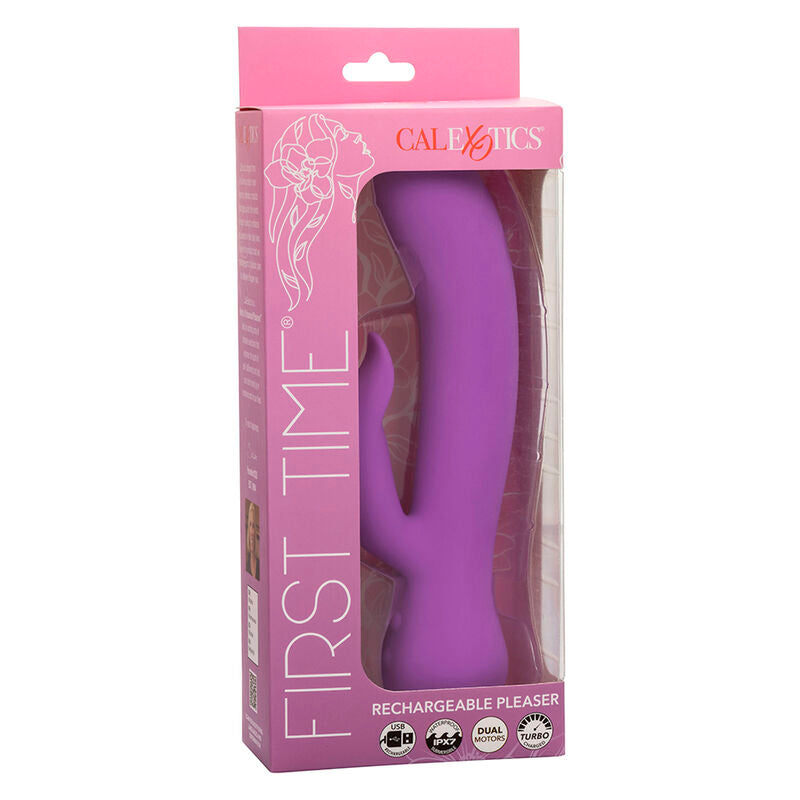 CALEXOTICS - FIRST TIME RECHARGEABLE PLEASER VIBRATOR PURPLE